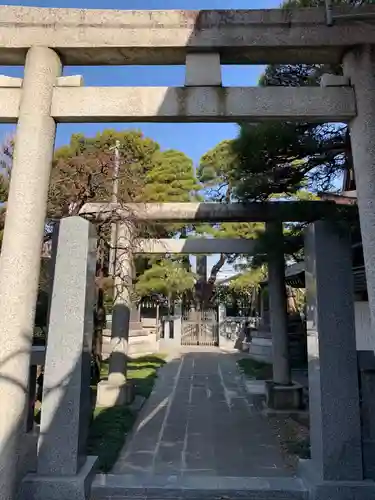 光明院の鳥居