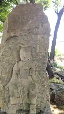 白山社(羽黒南郷)の像