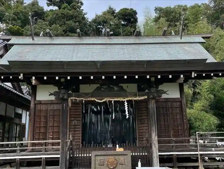 青麻神社の本殿・本堂