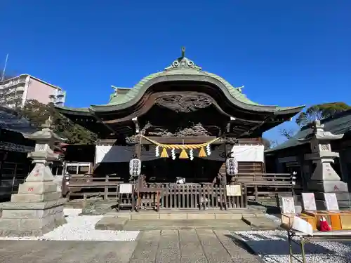 菊田神社の本殿・本堂