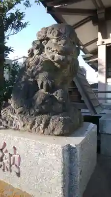 白髭神社の狛犬
