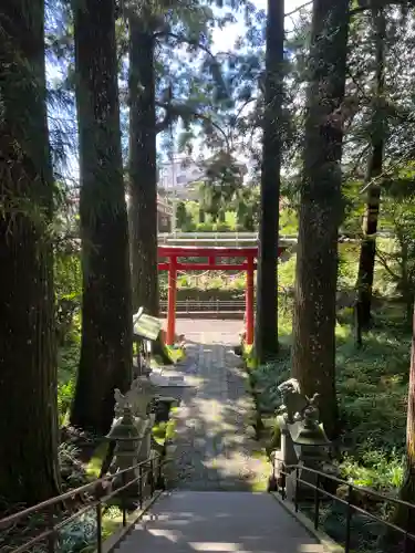 須山浅間神社の鳥居