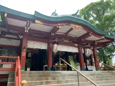 多摩川浅間神社の本殿・本堂