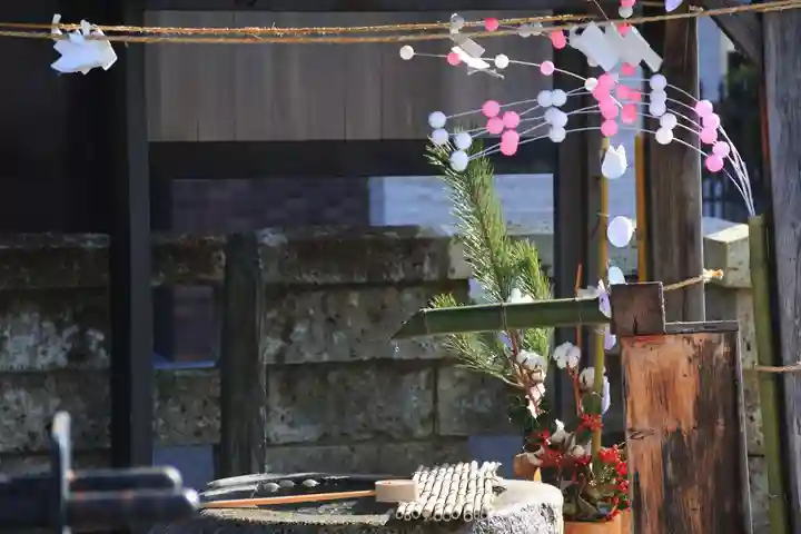 阿邪訶根神社の手水舎