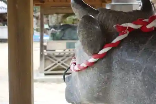 河上神社の狛犬