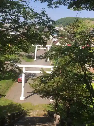 厚岸神社の鳥居