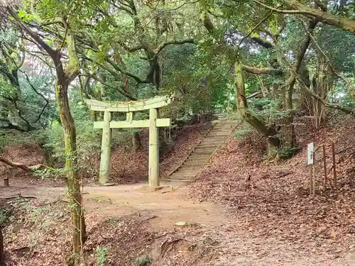 毘沙門堂の鳥居