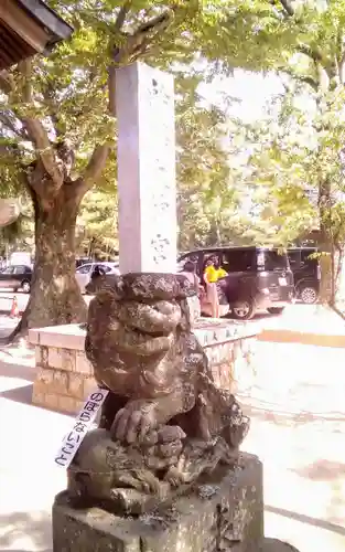 意富比神社の狛犬
