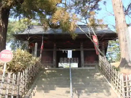 岩殿山安楽寺（吉見観音）の山門・神門