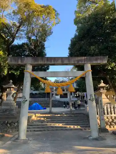 藤井神社（追分藤井神社）の鳥居