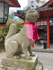 源九郎稲荷神社の狛犬