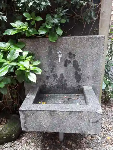 野中神社の手水舎