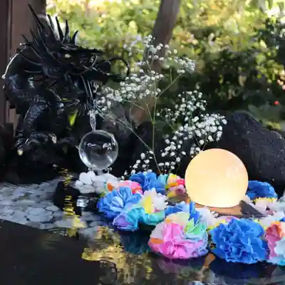 法輪寺の手水舎