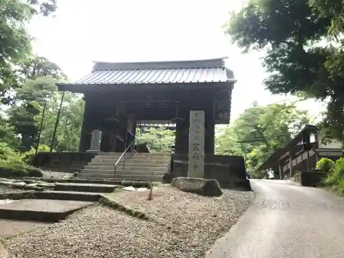 笠森寺の山門・神門