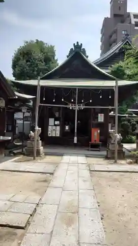 松山神社の本殿・本堂