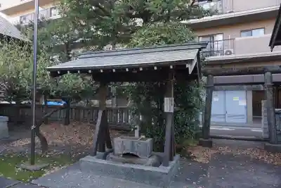 國領神社の手水舎