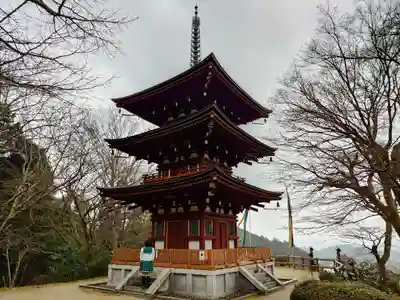 岡寺（龍蓋寺）の塔