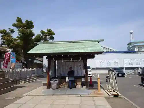 和田神社の手水舎