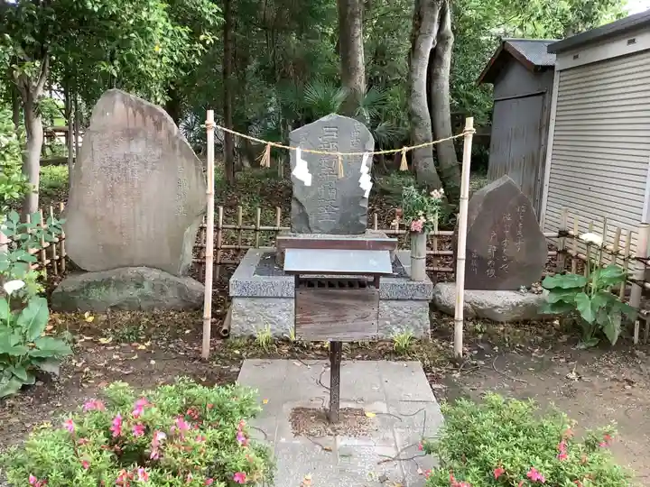 富部神社のお墓
