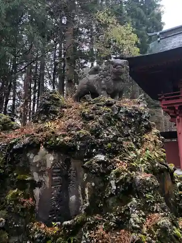 富士山東口本宮 冨士浅間神社の狛犬