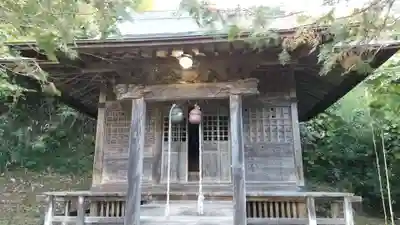 米倉神社の本殿・本堂