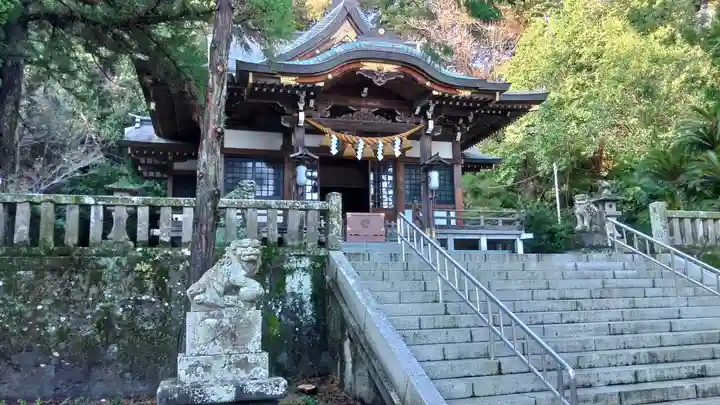 下田八幡神社の本殿・本堂