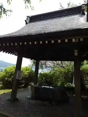 愛宕神社の手水舎