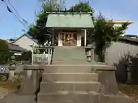 諏訪神社(虎石)の本殿・本堂