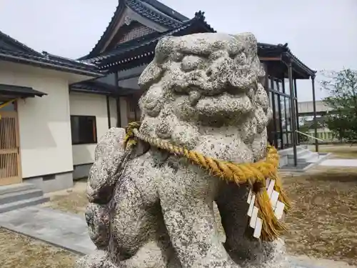 土合神社の狛犬