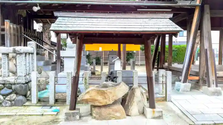 神明社(烏森神明社)の手水舎