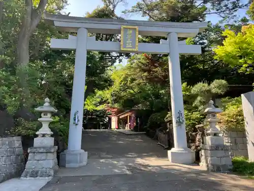 検見川神社の鳥居