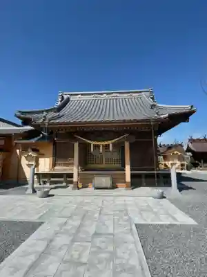 栗橋八坂神社の本殿・本堂