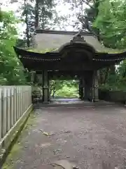 大神山神社奥宮の山門