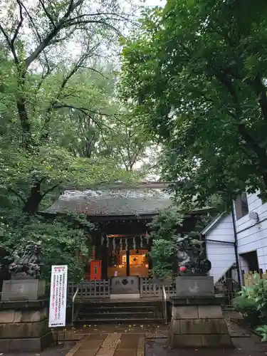 神明氷川神社の本殿・本堂
