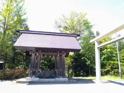 剣淵神社の手水舎