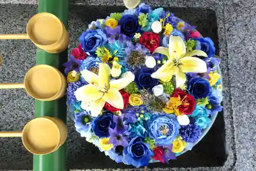 早馬神社の手水舎