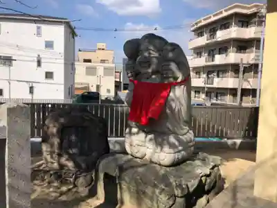 舞子六神社/まいこむの宮の像
