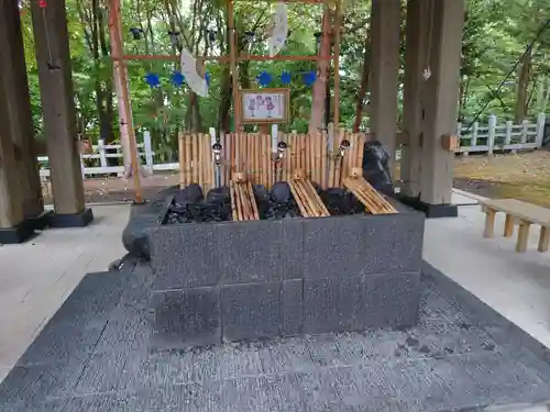 上川神社の手水舎