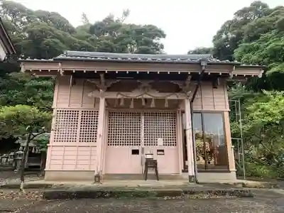 國津意加美神社の本殿