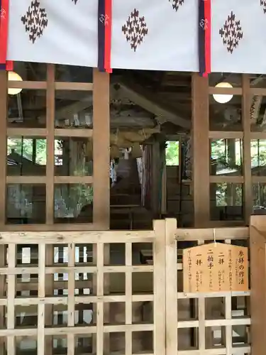 玉作湯神社の本殿・本堂