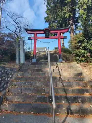 鹿島宮・東今泉八坂神社の鳥居