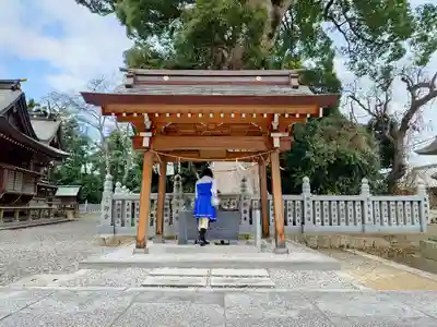 三皇神社の手水舎