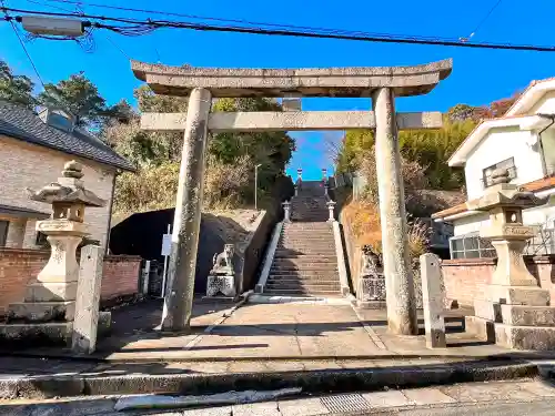 清末八幡宮の鳥居