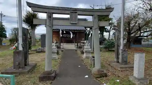 稲荷神社の鳥居