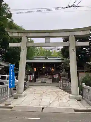 下谷神社の鳥居