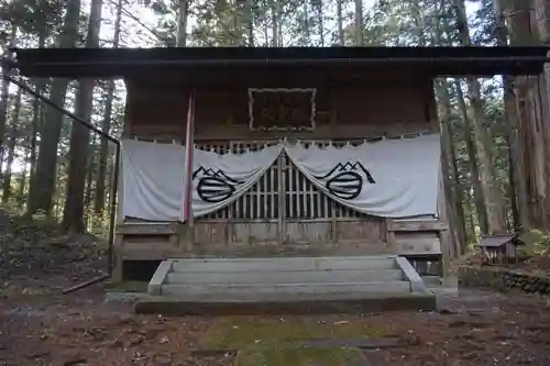 御嶽神社の本殿