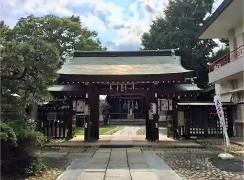 小岩神社の山門・神門