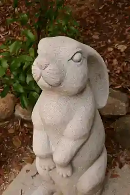 大山神社（自転車神社・耳明神社）の像
