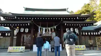 茨城縣護國神社の本殿・本堂