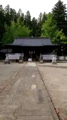 鮎貝八幡宮の本殿・本堂
